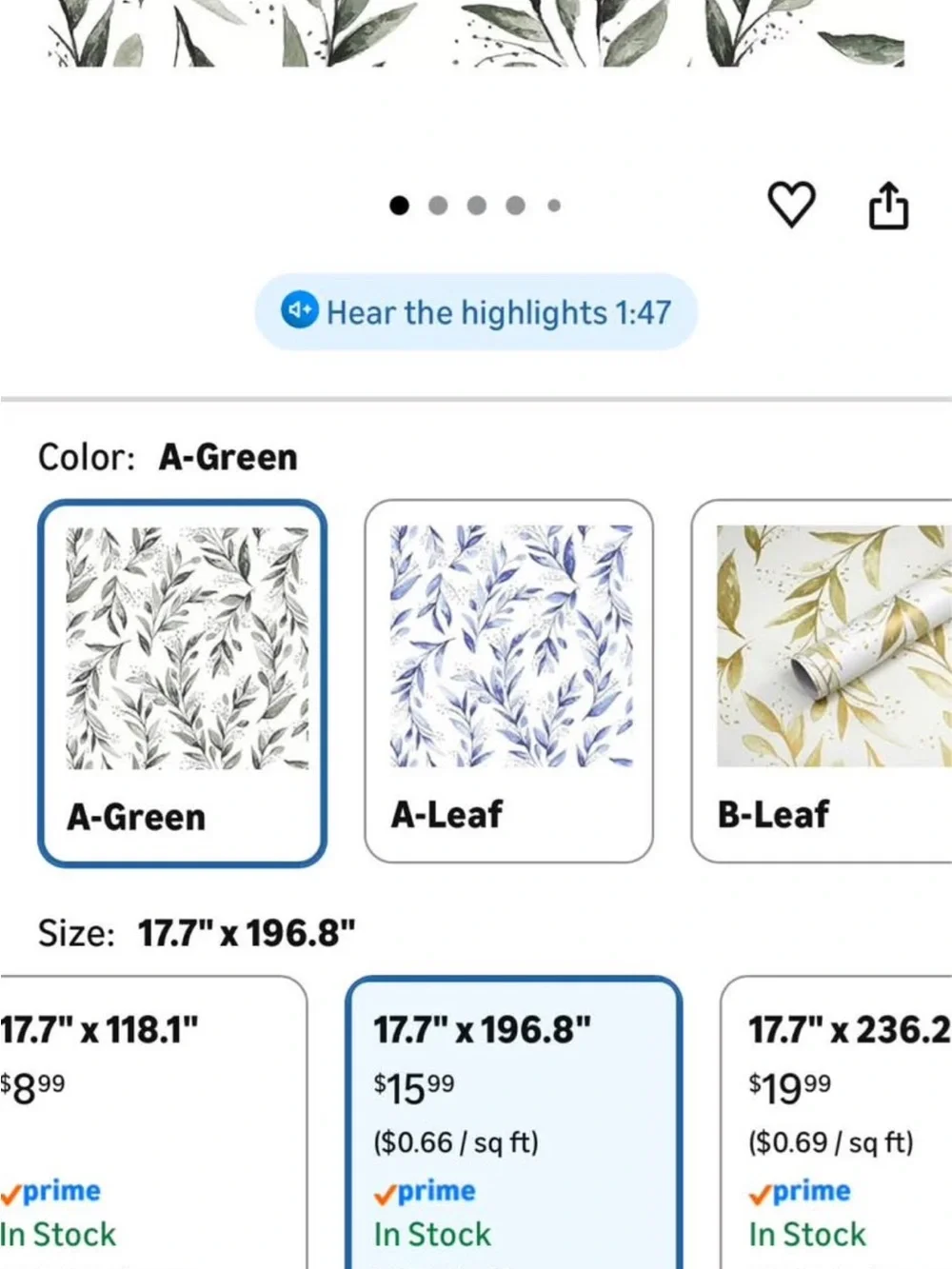 N/A peel stick